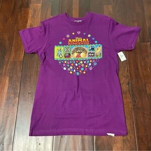 NWT Disney Parks Animal Kingdom Purple Tshirt Women’s Medium
